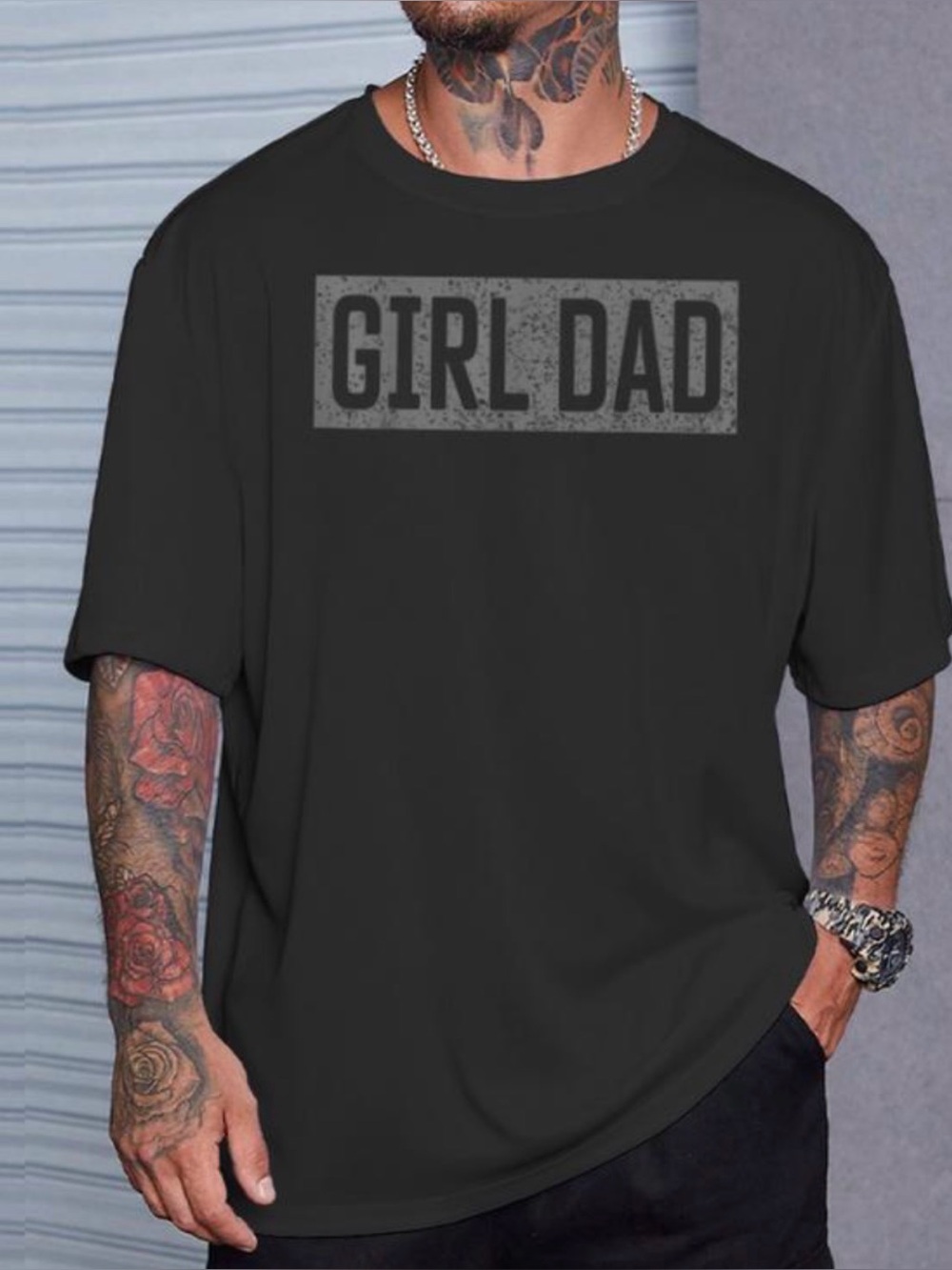 GIRL DAD Men’s Graphic Shirt